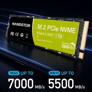 Nandstor Vente en gros d'usine NVMe 1 To SSD Logo personnalisé OEM PCIe Gen4 SSD interne haute vitesse PCIe NVMe SSD pour ordinateur de bureau - Product Image 1