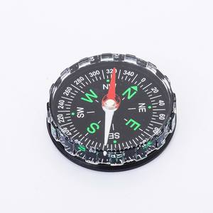 Boussole transfrontalière de 45 mm de diamètre, outil de navigation portable en plastique pour l'extérieur, bilingue chinois-anglais - Product Image 2
