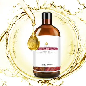 Venta al por mayor bebé aceites esenciales-Aceite de Masaje hidratante para el cuerpo del cabello del bebé, aceite esencial de semilla de uva