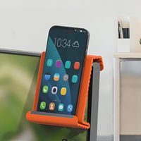 Support de téléphone portable pliable en silicone, pliable librement dans toutes les formes, support de téléphone flexible en silicone pour téléphone, tablette
