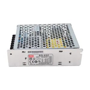 Meanwell RQ-65C 65W kèm theo Loại Đầu ra Quad 5V 15V -5V -15V Hiệu quả cao AC để DC chuyển đổi cung cấp điện