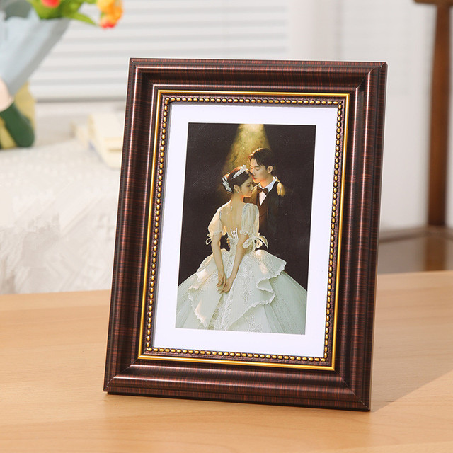 Vintage Customise Photo Frame Desktop Wood Photo Frame 4x6 5x7 8x10 Inch Wholesale Home Decoration Picture Frames