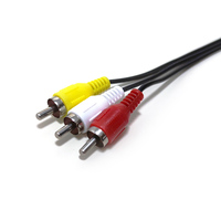 Câble AV audio-vidéo 1,8 m pour PS3/PS2, câble vidéo AV pour téléviseur, compatible Playstation 2 3 PS3 - Vente Flash