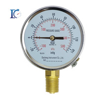 DACHENG Y-60S 60mm 30psi Iron Manometer Pressure Gauge with Bottom Connection 0-40Mpa Measurement Range