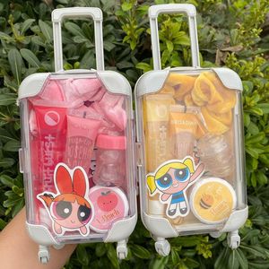 hot selling mini suitcase lashbox eyelashes real mink cruelty free private logo lash packaging box wholesale mink eyelashes