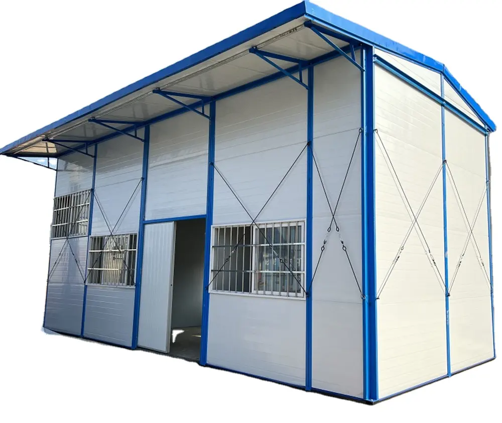 Construção de construção econômica montar o trabalho fabricado profissional rápido para venda casa moderna tipo k