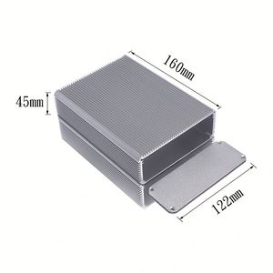 EBM Customized CNC Machined Aluminum Alloy Electronic <b>Enclosure</b> Powder Coated IP54 Rating Junction Box Electrical Use - Product Image 1