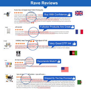 Fcolor Hot Bán in ấn trên hàng dệt may quần áo quần áo T-Shirts Mũ máy in tự động A3 hồng dtf máy in - Product Image 4