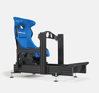 Kit de cadre de cockpit de simulation de course en aluminium extrudé robuste 40160, simulateur de conduite personnalisé pour jeu de course automobile en réalité virtuelle
