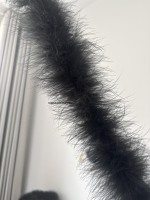 Boa en plumes de marabout en gros |   Écharpe en marabout doux et moelleux pour fête costumée, décoration de danse |   Directement de l'usine