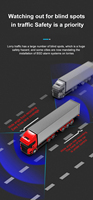 7 pouces 4 canaux voiture DVR Support HD1080P camion caméra entrée véhicule système de sécurité MP5 DVR camion DVR wagon cam