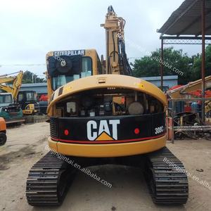 Excavatrice sur chenilles d'occasion de 8 tonnes Caterpillar CAT 308c 308E 308d avec accessoire tarière - Product Image 6