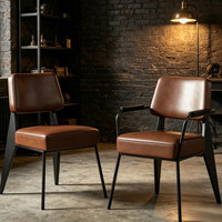 Fauteuil lounge en cuir synthétique moderne - Meubles de salon écologiques et durables