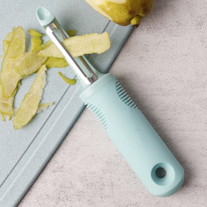 Tốt Nhất Bán <span class=keywords><strong>3</strong></span> Trong 1 Thân Thiện Với Môi Trái Cây Slicer Rau Chopper Và Zester Vắt Tay An Toàn Cho Nhà Bếp Sử Dụng - Product Image 6