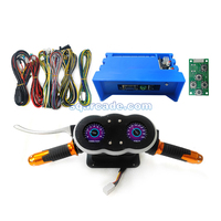 Super simulateur de moto kit de bricolage manette d'arcade pour enfants pour jeu de course à pièces