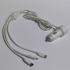 2USB 3in1อเนกประสงค์12W <span class=keywords><strong>USB</strong></span> คู่กับสาย <span class=keywords><strong>Micro</strong></span> Type-C iOS อะแดปเตอร์ชาร์จในรถยนต์อเนกประสงค์สำหรับ iPhone Android - Product Image 5