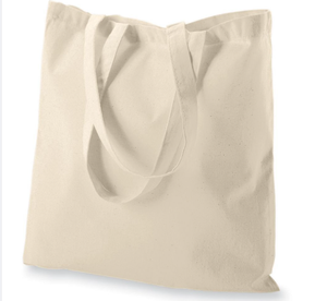 Fashionable and <b>reusable</b> hanging high-quality canvas <b>shopping</b> <b>bag</b> with heat transfer printing PP packaging customization - Product Image 3