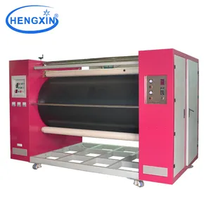 Große format Roll To Roll Fabric Heat Press Machine Calender für Sublimation with100cm/1.9M hohe geschwindigkeit