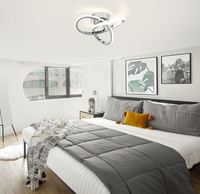 Plafonnier moderne à LED Lustre de mode simple Éclairage Lampes de luxe