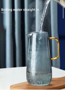 Giảm Giá Mạnh Bộ Bình Thủy Tinh Nhiều Màu Bộ Bình Nước Thủy Tinh Thanh Lịch An Toàn Cho Máy Rửa Chén - Product Image 5