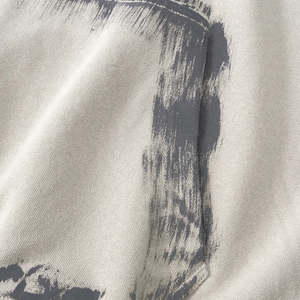 <b>Black</b> Acid Wash Oversized Men Hoodie Vintage Distressed Pullover <b>Sweatshirt</b> with Pocket for Streetwear - Product Image 5