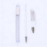 Marqueur permanent pour tatouage des sourcils, stylo blanc chirurgical pour la peau, fournitures de microblading, accessoires de maquillage