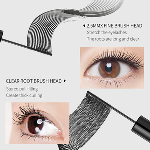 3D In Fibra di Mascara Private Label <span class=keywords><strong>Crema</strong></span> Impermeabile <span class=keywords><strong>ALLUNGAMENTO</strong></span> Curl Nero Sopracciglio Mascara <span class=keywords><strong>Crema</strong></span> - Product Image 4