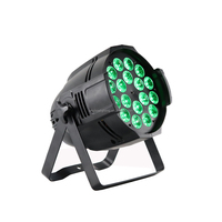 Lumière Par Led haute luminosité 18x15W RGBWA 5 en 1 DMX, éclairage professionnel de scène à l'intérieur, équipement de DJ