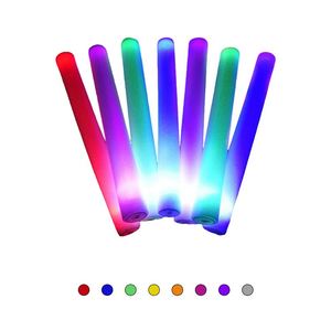 Bâton lumineux LED clignotant en mousse avec logo personnalisé pour fans, idéal pour les concerts et les fêtes - Product Image 4