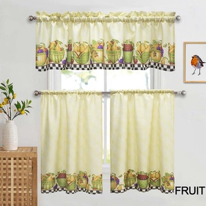 <span class=keywords><strong>Tende</strong></span> da Cucina Pronte Piccole Economiche all'Ingrosso con Gallo <span class=keywords><strong>e</strong></span> Frutta, <span class=keywords><strong>Tendenze</strong></span> per Interni, Design per <span class=keywords><strong>Tende</strong></span> da Finestra per la Casa - Product Image 6