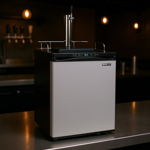 Vevor Distributeur de bière commercial à robinet unique en acier inoxydable 220-240V, machine à bière pression pleine taille - Product Image 2