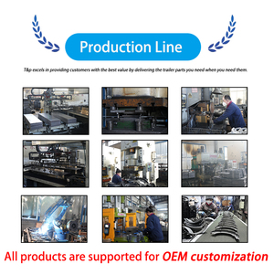 Chất Lượng Cao 7000lbs Điện Phanh Trống Trục Lắp Ráp Cho Xoắn Trục Với Phanh Điện Hoặc Trung Tâm Cho Bắc Mỹ Rơ Moóc - Product Image 6