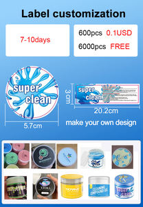 Gel de Limpieza para Interiores de Automóviles de la <span class=keywords><strong>Mejor</strong></span> Calidad con Logotipo OEM y MSDS, Gel de Limpieza para Polvo, Masilla de Limpieza para Tablero de Automóvil, para Limpiar Teclados de Portátiles - Product Image 2