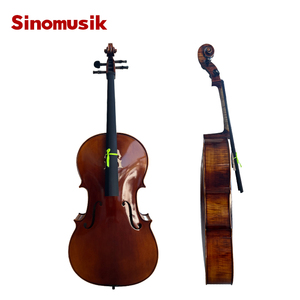 צ'לו סינומוסיק HC05 מלא מעץ מלא, ציפוי מלא בשמן, להופעה מקצועית - Product Image 4