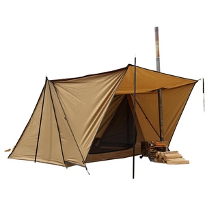 Tienda de campaña térmica personalizada OEM para 1-2 personas, estilo Baker, con salida para estufa, impermeable y resistente al viento, para caza de invierno y bushcraft - Product Image 1