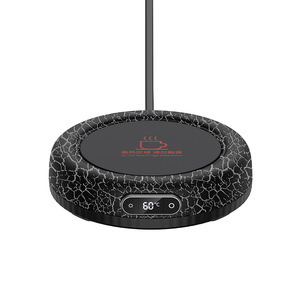 Calentador de tazas eléctrico portátil más nuevo, posavasos de PP termostático de 80 grados, calentador de tazas de café inteligente alimentado por USB para uso de oficina - Product Image 5