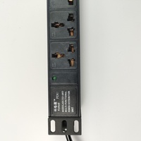 Ventes directes d'usine personnalisable Standard 8 ports 10A 19 pouces prises de courant PDU