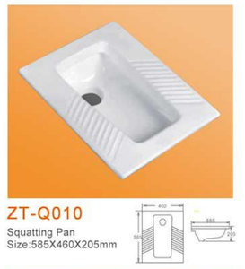 Sartén para inodoro en cuclillas de cerámica negra, gris y blanca de losa de <span class=keywords><strong>roca</strong></span> moderna, nuevo diseño sanitario en cuclillas para hoteles y centros comerciales - Product Image 4