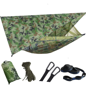 Toldo de lona impermeable portátil de gran espacio nuevo para acampar al aire libre playa a prueba de lluvia refugio solar hamaca paraguas - Product Image 1