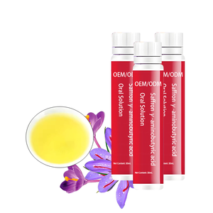 Özel etiket özel safran GABA uyku yardım içecek fabrika doğrudan safran bitkisel takviyesi GABA Oral çözüm diyet takviyesi - Product Image 1