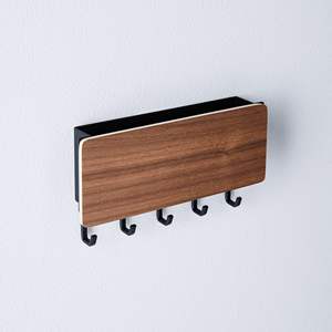 Soporte de llaves adhesivo para pared, colgador de llaves de diseño minimalista para pared, para llaves de correo, para entrada - Product Image 3