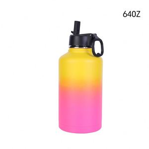 Hot Sales 64OZ Double Wall Stainless Steel Vacuum <b>Flask</b> Customized Logo Sport Gym Fitness Water Bottle for Business Gifts - Product Image 4