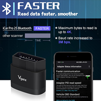 NUEVO Escáner OBD2 Vgate ICar Pro 2S Bluetooth para iPhone y Android, Lector de Códigos