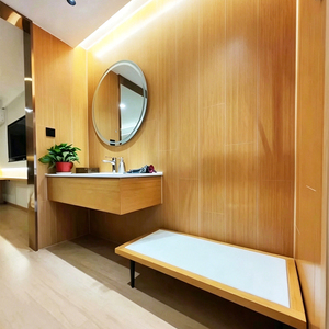 Panneau de sol SPC à clipser pour salle humide ; Aucun adhésif nécessaire pour une rénovation rapide de salle de bain en DIY - Product Image 3