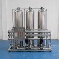 Filtre mécanique industriel en acier au carbone avec média sable de quartz, réservoir sous pression 5000L/heure, garantie 1 an pour le traitement des eaux profondes
