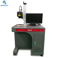 Machine de marquage laser à fibre 3D pour gravure de surface incurvée JPT Feeltek 20W pour gobelet à eau en métal avec grand logo