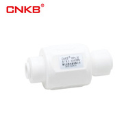 Régulateur de pression d'eau à connexion rapide CKNB 1/4'' avec électrovanne en plastique pour purificateur d'eau par osmose inverse