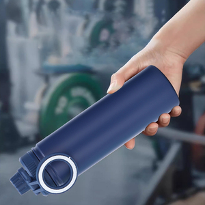 Bouteille d'eau en acier inoxydable à double paroi avec poignée magnétique, thermos, gourde de voyage, de sport et de bureau, 18, 25, 32, 40 oz - Product Image 6