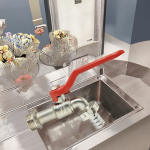 Modern Space Aluminum <b>Basin</b> Faucet Ceramic Cartridge <b>Single</b> Handle Hot Cold Water Mixer <b>Tap</b> for Office Building Commercial Wash - Product Image 2