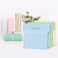Sacs d'emballage horizontaux portables pour T-shirts, résistants à l'humidité, auto-adhésifs, pour chaussettes et chaussures, impression sérigraphique